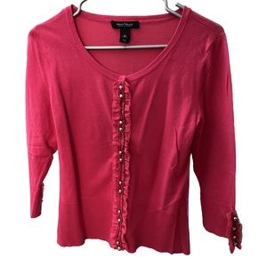 WHBM Cardigan Pink